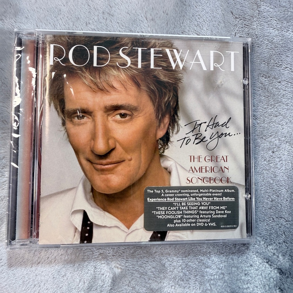 Rod Stewart It Had To‎ Be You The Great American Songbook CD new sealed